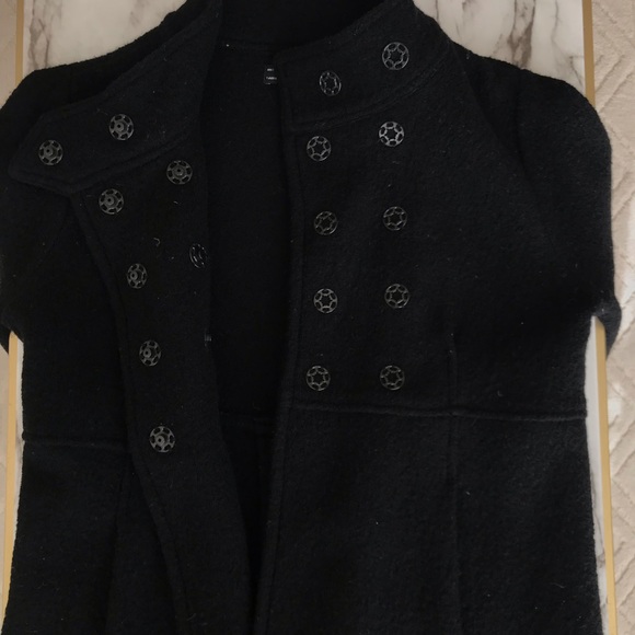 100% Wool Zara Black Jacket - Picture 4 of 11